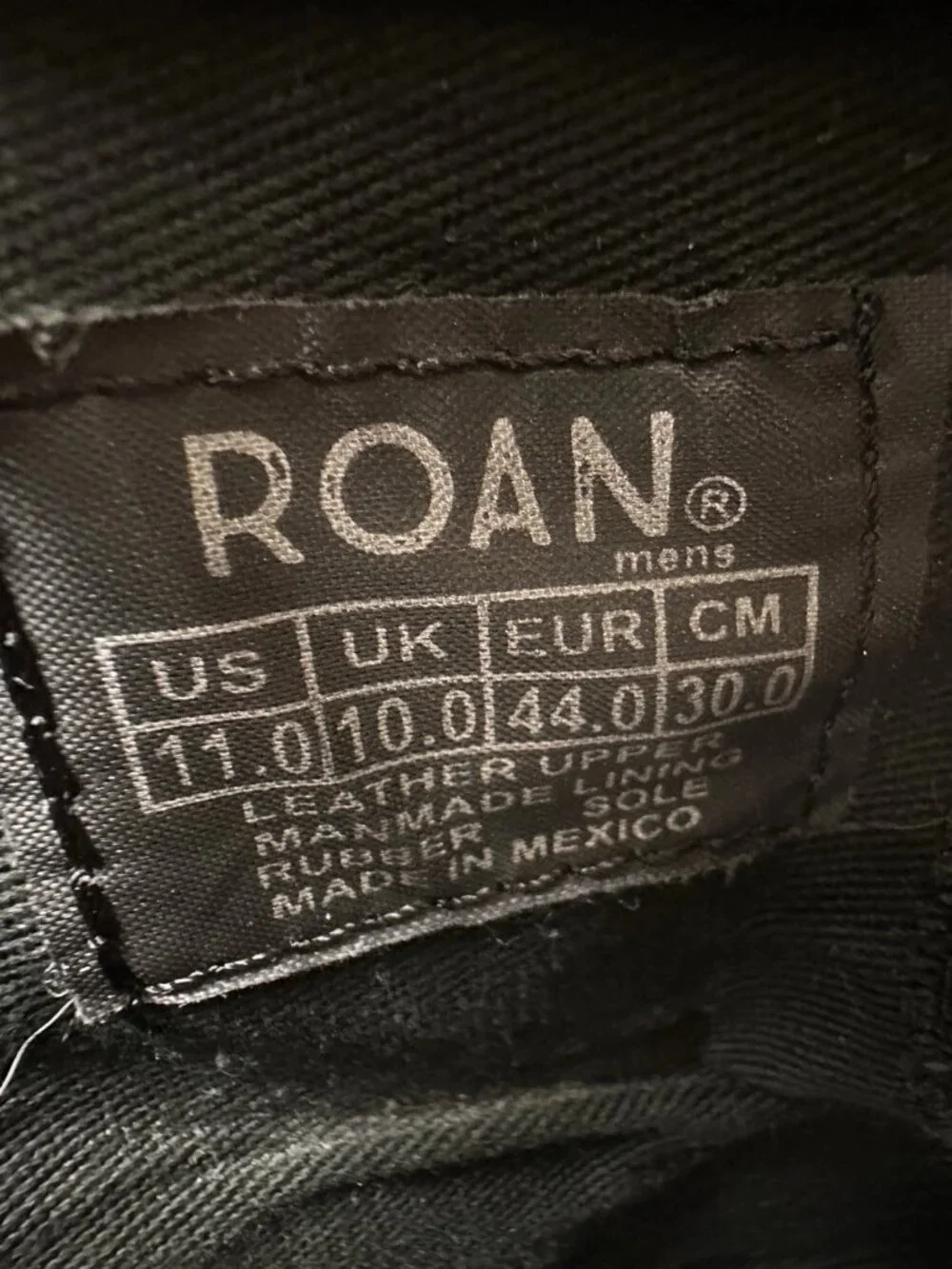Roan by Bed Stu Colton II Native Men's Leather Harness Boots Size 11 Worn Once
